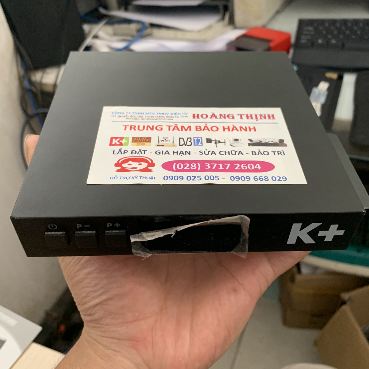 [HCM]Đầu thu Truyền hình K+ HD - Truyền hình K+ HD