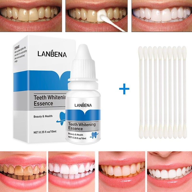 lanbena tinh chất tẩy trắng răng teeth clean spot cleaning làm sạch răng sạch ố vàng teeth whitening trắng răng teeth white intensive whitening treatment 1