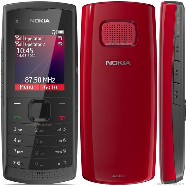 Điện thoại cổ nokia x1-01 2sim chính hãng - loa to - pin khủng