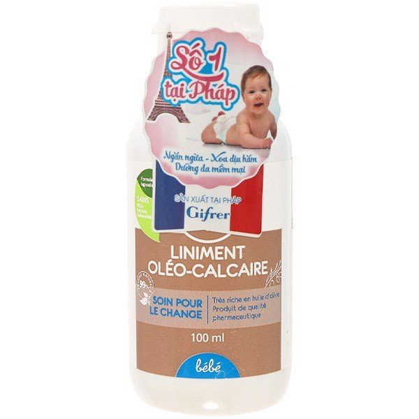 Kem chống hăm tã Gifrer - 100ml - Giữ ẩm làm mềm nuôi dưỡng làn da bé