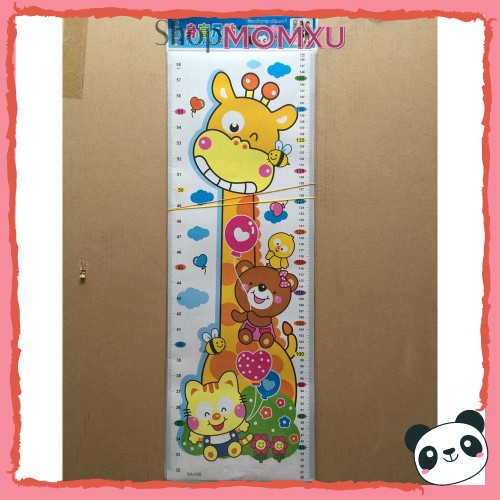 Decal Dán Tường Đo Chiều Cao Cho Bé