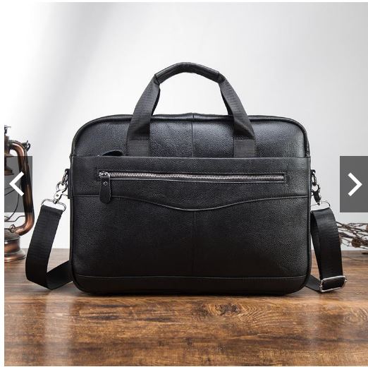 TÚI XÁCH CÔNG SỞ CAO CẤP CỠ LỚN CHẤT DA BÒ THẬT CHỐNG CHÀY XƯỚC CHỊU UỐN NÉN ĐÀN HỒI BỀN BỈ THEO THỜI GIAN CẶP CHỨA LAPTOP 15,6 INCH TÀI LIỆU A4 SỬ DỤNG ĐI CÔNG TÁC