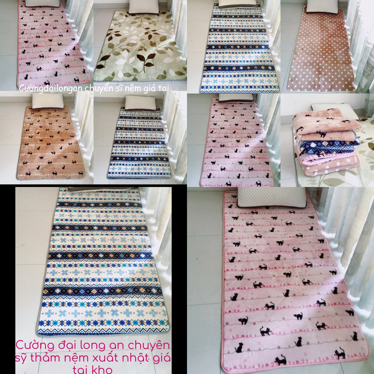 THẢM NGỦ TRƯA VĂN PHÒNG THẢM NGỦ CHO BÉ SIZE 1.2x1.6M HÀNG XUẤT NHẬT DƯ chát với shop để chọn màu