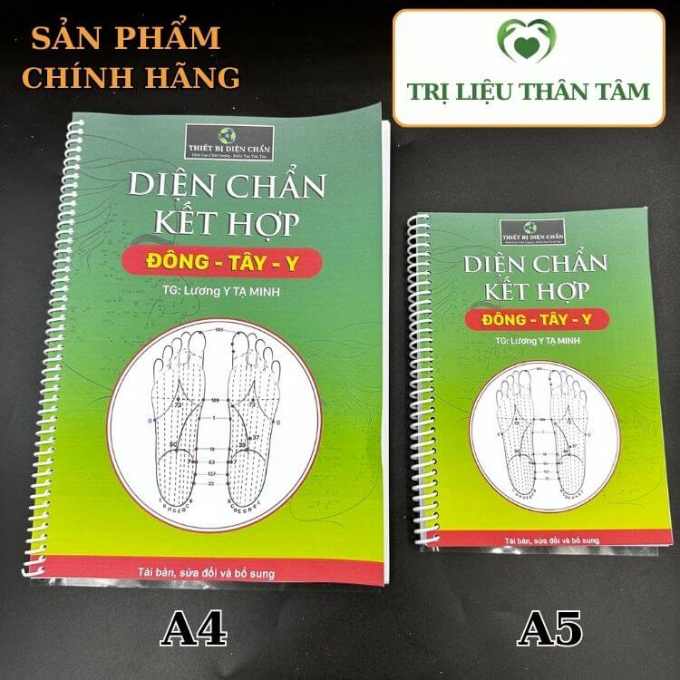 Tài liệu diện chẩn kết hợp đông tây y của lương y tạ minh diện chẩn chính hãng