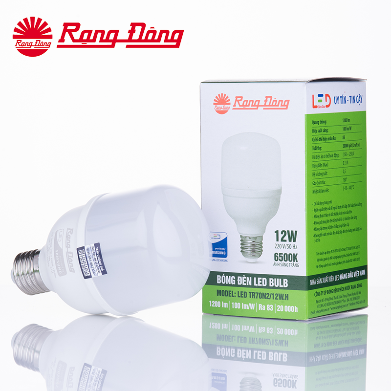 Bóng đèn Led Bulb trụ TR70N2 12W