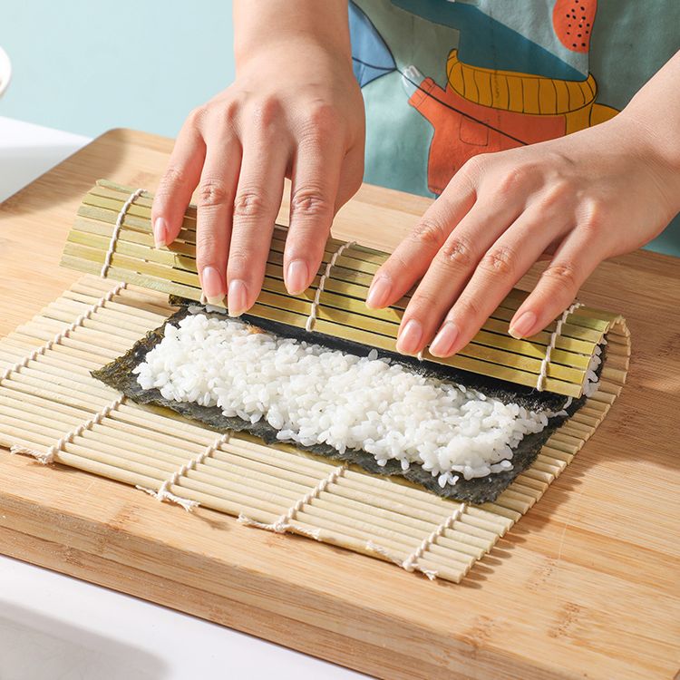 Mành tre cuộn cơm rong biển, mành tre cuộn sushi kimbap