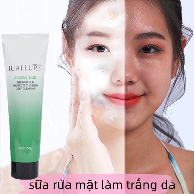 Bùn biển sâu Làm trắng nhanh chóng,Làm trắng sau khi cháy nắng, kem làm trắng toàn thân, đen bẩm sinh, đen do cháy nắng, làm sáng da, làm đều màu da, có thể dùng trên mặt và toàn thân,sữa rửa mặt cho nam và nữ