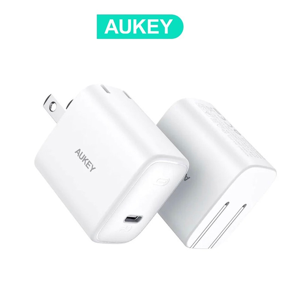 Củ sạc nhanh aukey 20w pa-f1s,cáp sạc nhanh cb-cl1/cb-cl2,cho iphone 13 pro max 12 pro mini 11 xs 8 8p ipad mini va