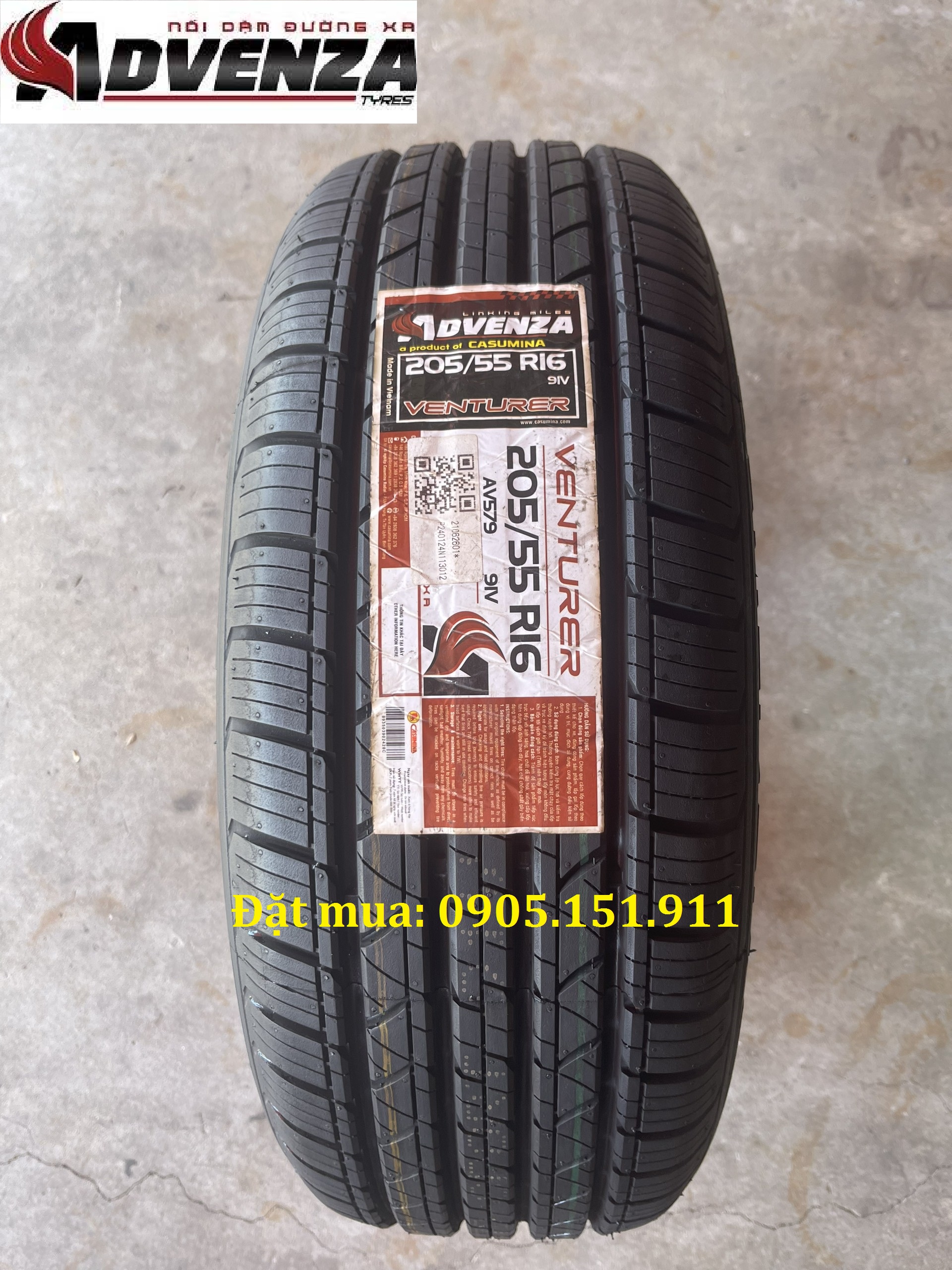 Lốp xe XPANDER 205/55R16 91V: ADVENZA - LỐP CHẤT LƯỢNG CAO chạy cực êm lại siêu bền. TOP 1 bán chạy...