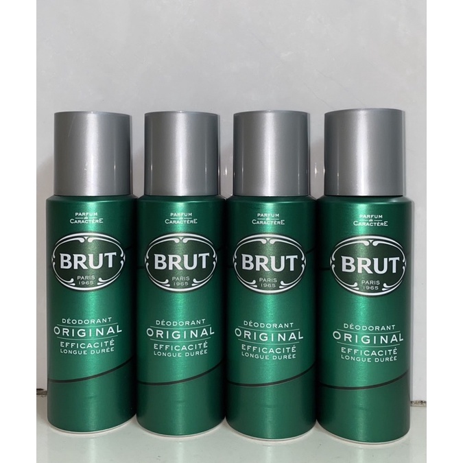 Xịt khử mùi brut déodorant original 200ml