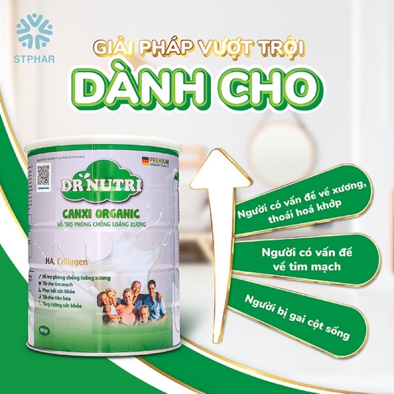 sữa bột dr.nutr-canxi organic 400gr