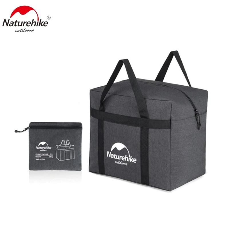 Túi Đựng Đồ Dã Ngoại Dung Tích Lớn 45L NatureHike NH17S021-M Chống Thấm Nước, Đa Năng, thay thế Valy, Balo