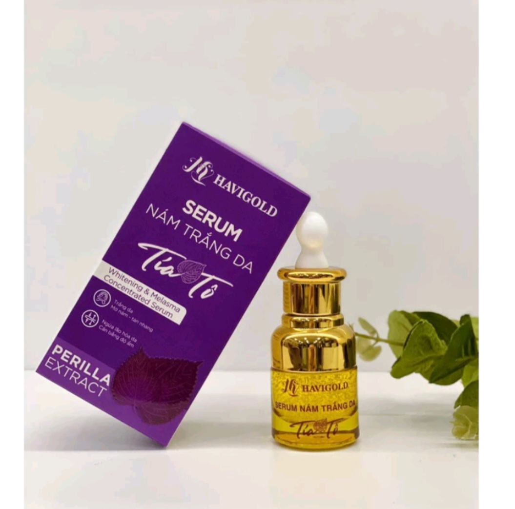 Serum nám trắng da havigold tía tô 25g