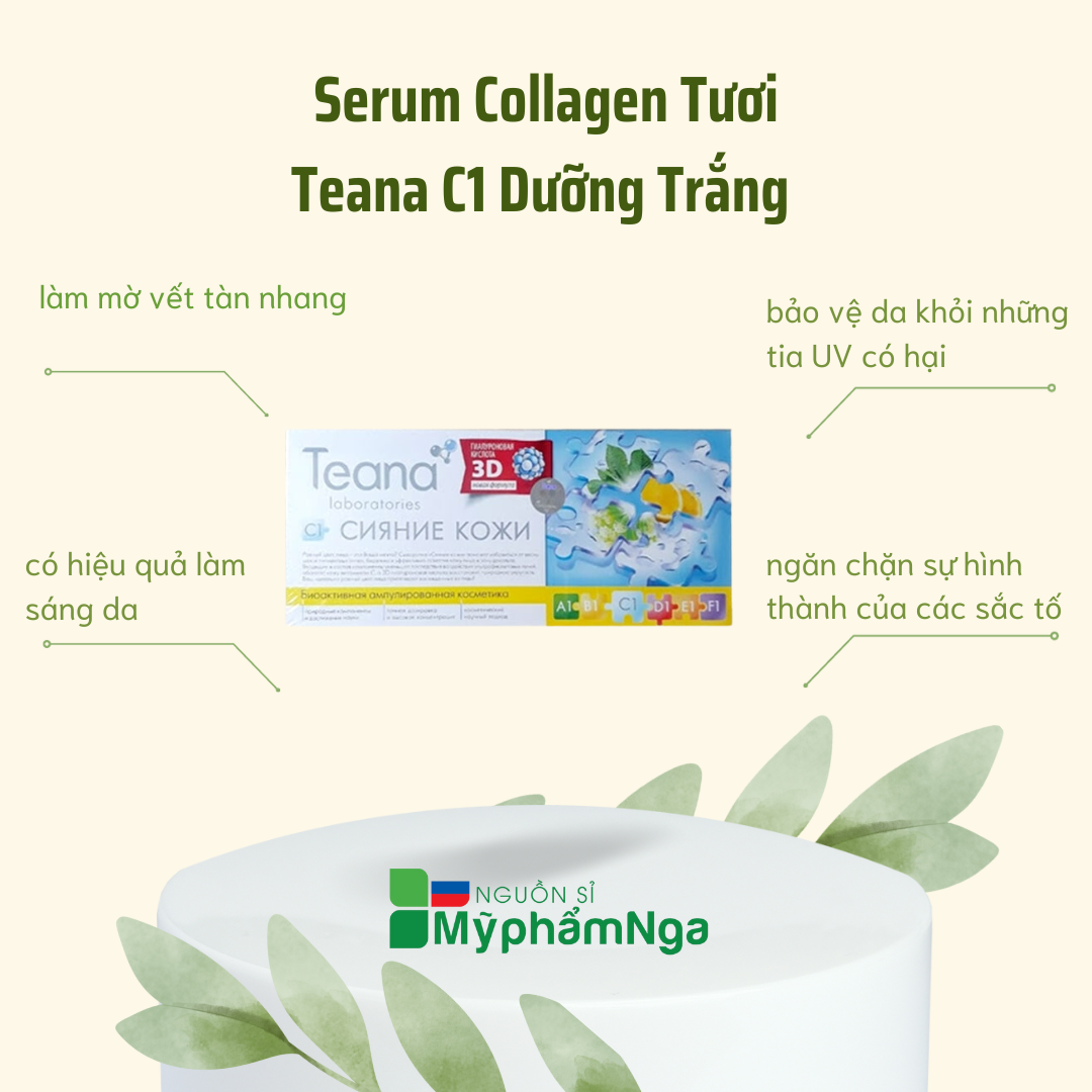 Serum Teana C1 Mờ nám tàn nhang trắng da