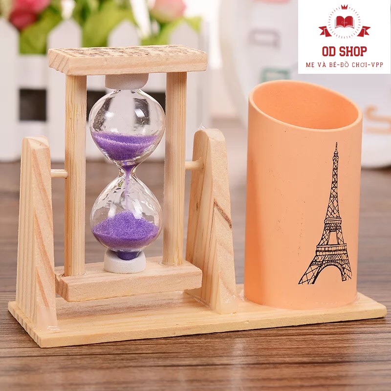 KỆ ĐỰNG BÚT ĐỒNG HỒ CÁT NGỘ NGHĨNH, Đồng Hồ Cát Đôi Kiêm Hộp Đựng Bút Để Bàn Cao Cấp, Đồng hồ cát kết hợp hộp đựng bút, ỐNG ĐỰNG BÚT CÓ ĐỒNG HỒ CÁT - KỆ ĐỰNG BÚT, Hộp bút, Ke dung but kem dong ho cat, Ong dung but, Hop but