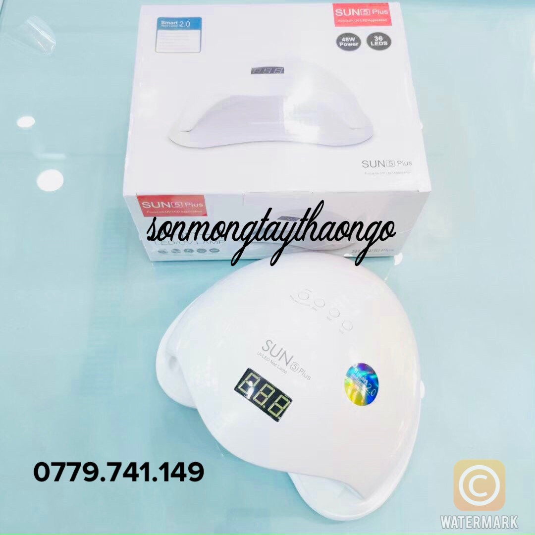 Máy hơ sun 5 plus tem xanh hàng công ty dành cho Nail