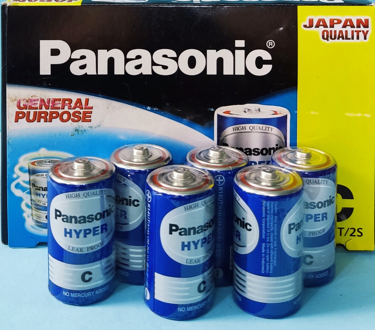 PANASONIC pin size C (cỡ trung) 1.5V