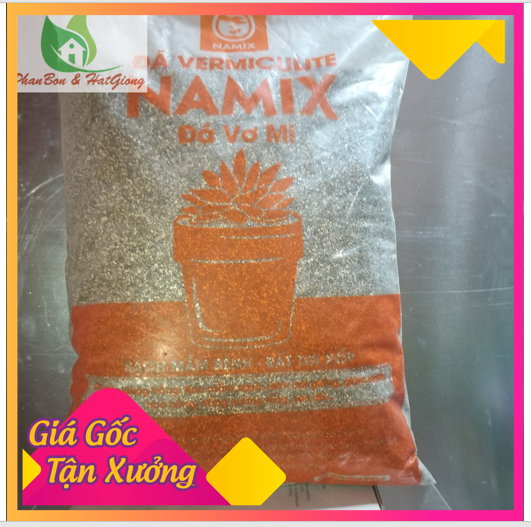 Đá Vermiculite (Đá Vơ Mi) NAMIX - Chuyên Dùng Cho Trồng Rau Mầm, Ươm Cây Con, Giâm Cành - Shop Phân Bón, Hạt Giống Rau Củ Quả, Xơ Dừa, Mùn Dừa, Đất Sạch Trồng Rau, Hoa Hồng, Hoa Mai, Cây Cảnh Tp. Hồ Chí Minh