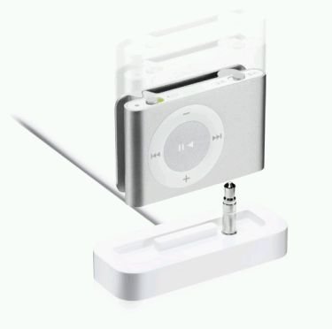 Dock sạc máy nghe nhạc iPod Shuffle 2 cũ - Hàng chính hãng