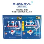Viên rửa chén Finish Quantum All in 1 - Không bảo hành