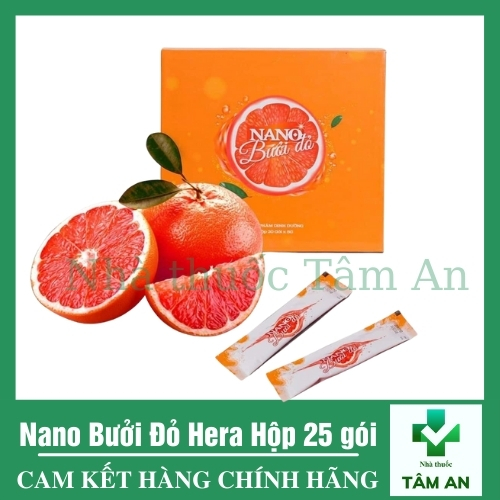 Nano Bưởi Đỏ Hera Chính Hãng Giảm Cân Đẹp Da Giảm Mỡ Bụng Thanh Lọc Cơ Thể Nâng Cao Sức Đề Kháng