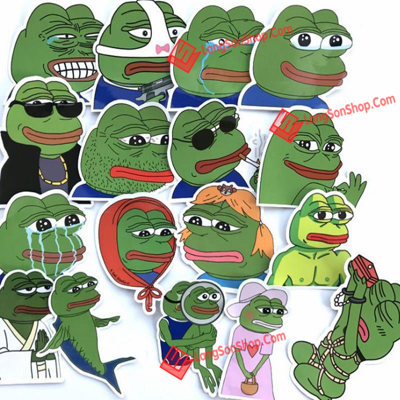 Random sticker hình Pepe cực chất