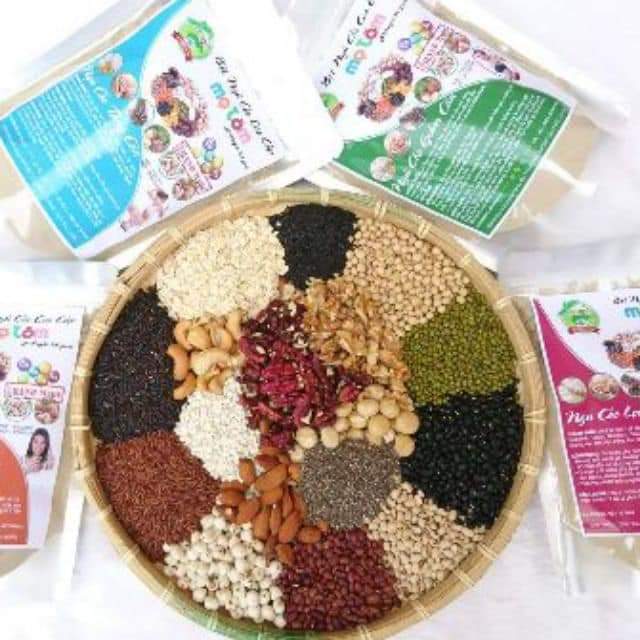 500gram Bột ngũ cốc cao cấp handmade (dinh dưỡng, lợi sữa, tăng cân, giảm cân) hatdinhduong89