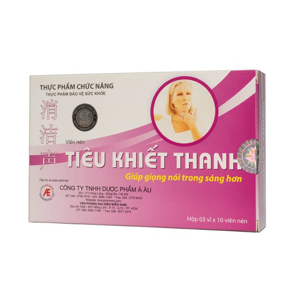 Tiêu khiết thanh- giúp giọng nói trong sáng hơn