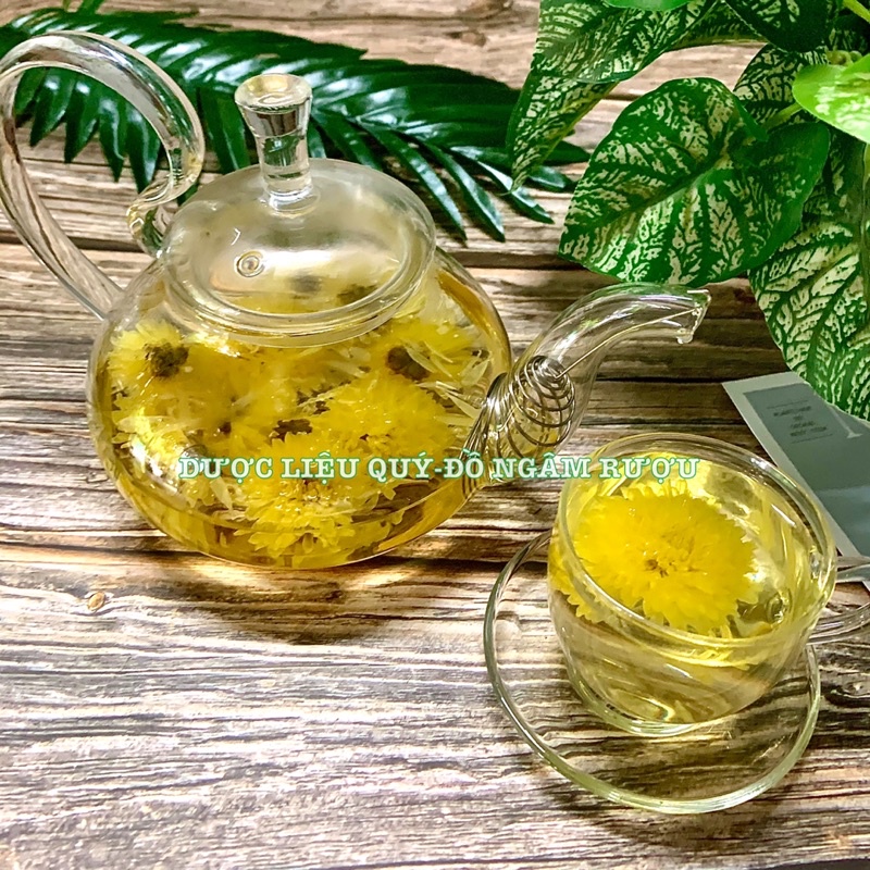 Hoa cúc sấy khô 200g trà hoa cúc tăng cường sức khỏe ngủ ngon - Dược Liệu Quý