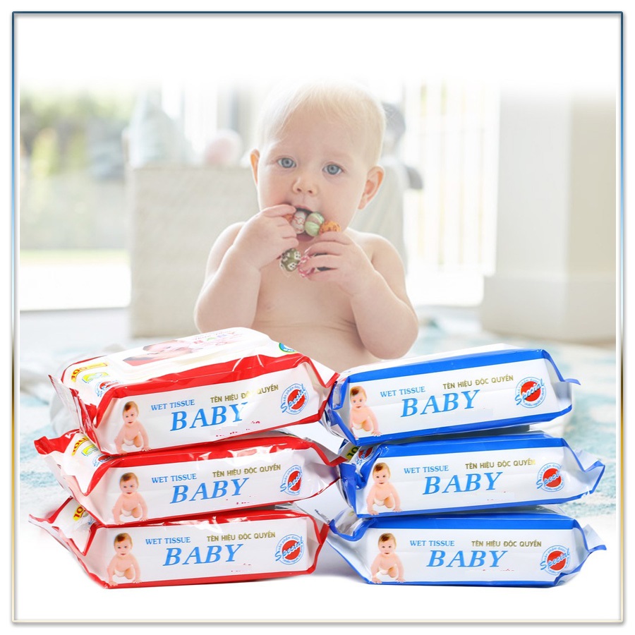 KHĂN GIẤY ƯỚT PHÚ ĐẠT CAO CÂP 100 TỜ/GÓI