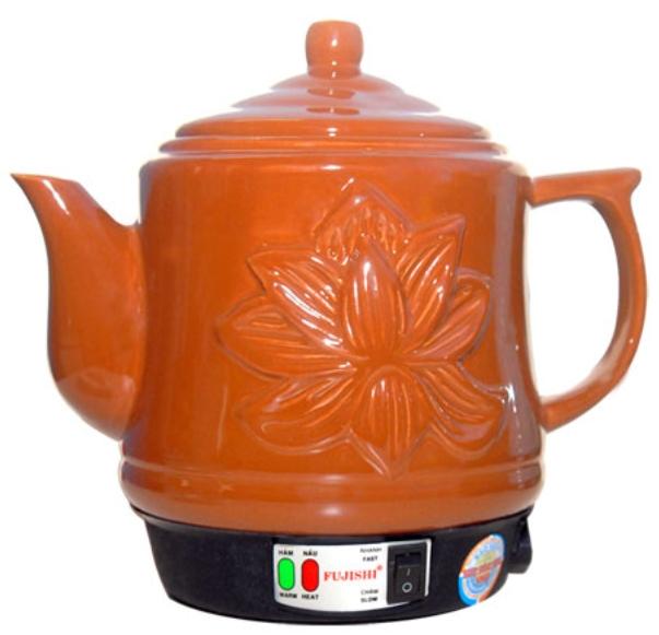 Siêu sắc thuốc điện Gốm Bát Tràng Fujishi 2.8L