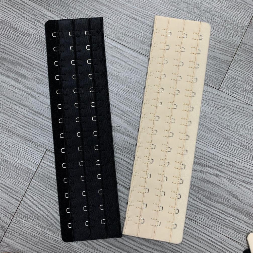 Thanh nới size nịt bụng Latex - Thanh nới giúp tăng giảm Latex 3 nấc khuy cài