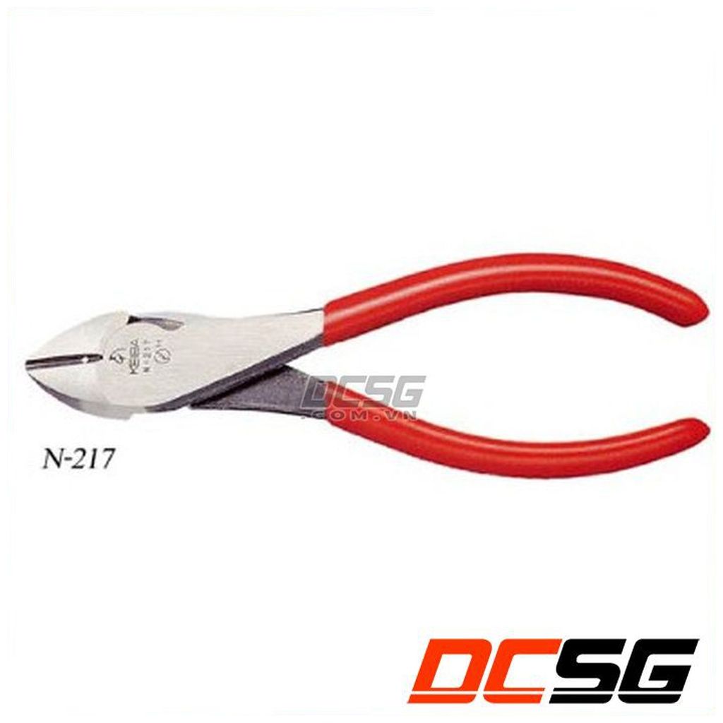Kềm cắt chéo 7" chuyên nghiệp Keiba N-217