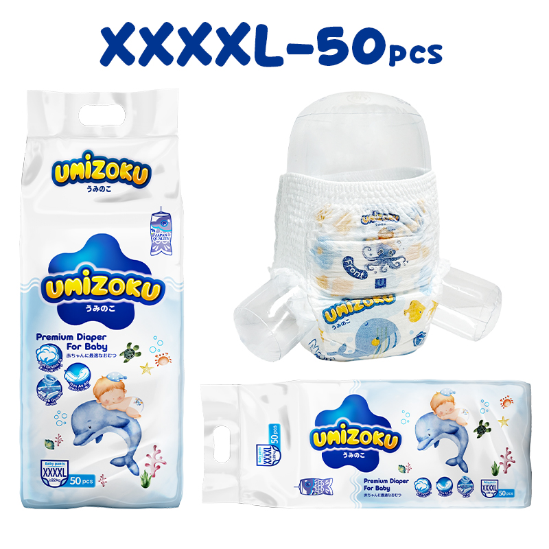 Tã quần UMIOZOKU size lớn M50/L50/XL50/XXL50/XXXL50/XXXXL50 quần tã - 4