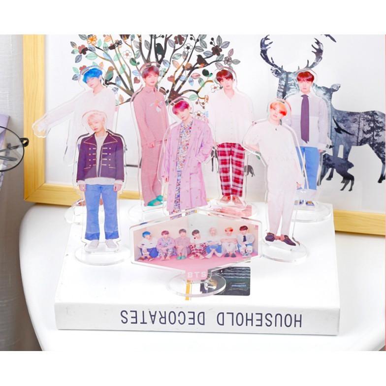 standee BTS PERSONA tượng trong suốt