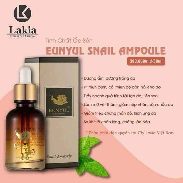 Sỉ 5 chai serum tinh chất ốc sên eunyul hàn quốc