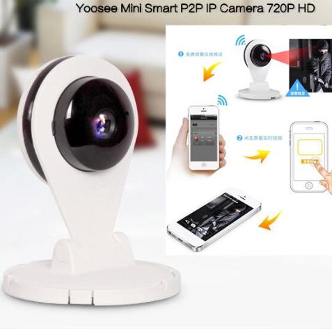 Camera Trong nhà, Camera WiFi MInI, Camera Yoossee QUay 180 Độ Camera siêu nét HD 1280x720, mới nhất Tích hợp đèn cảm biến, đèn hồng ngoại, công nghệ LED EXIR ghi lại hình ảnh vào ban đêm cực kỳ rõ nét , Tặng phiếu bảo hành 1 năm Toàn quốc
