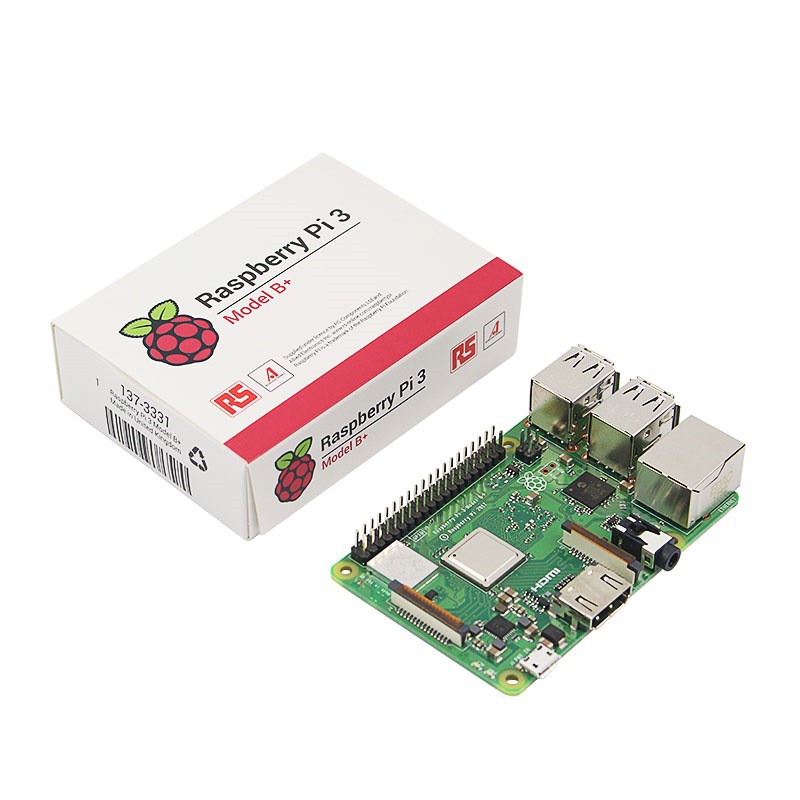 [HCM]Mạch Raspberry pi 3 B+ kèm theo nguồn chính hãng BH 12 tháng. - 1 tháng