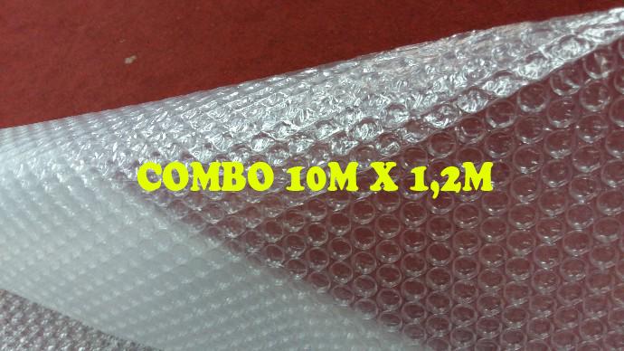 (10m xốp rộng 1.2m) Cuộn Bóng Khí - Màng Xốp Hơi - Xốp Nổ - Gói Hàng - Bọc Hàng - Kích Thước 10(M) X 1.2 (M)