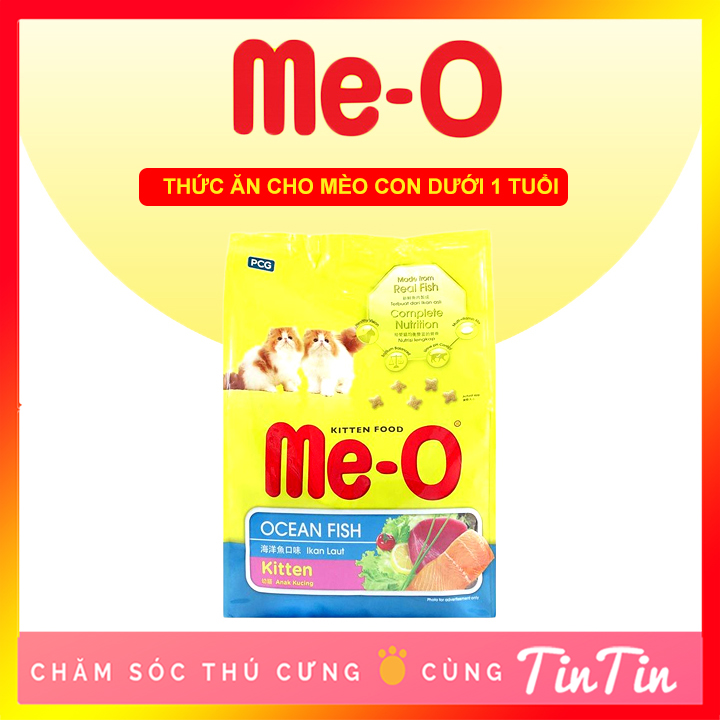 Thức Ăn Hạt Cho Mèo Con Me-O 1,1kg Giá Rẻ