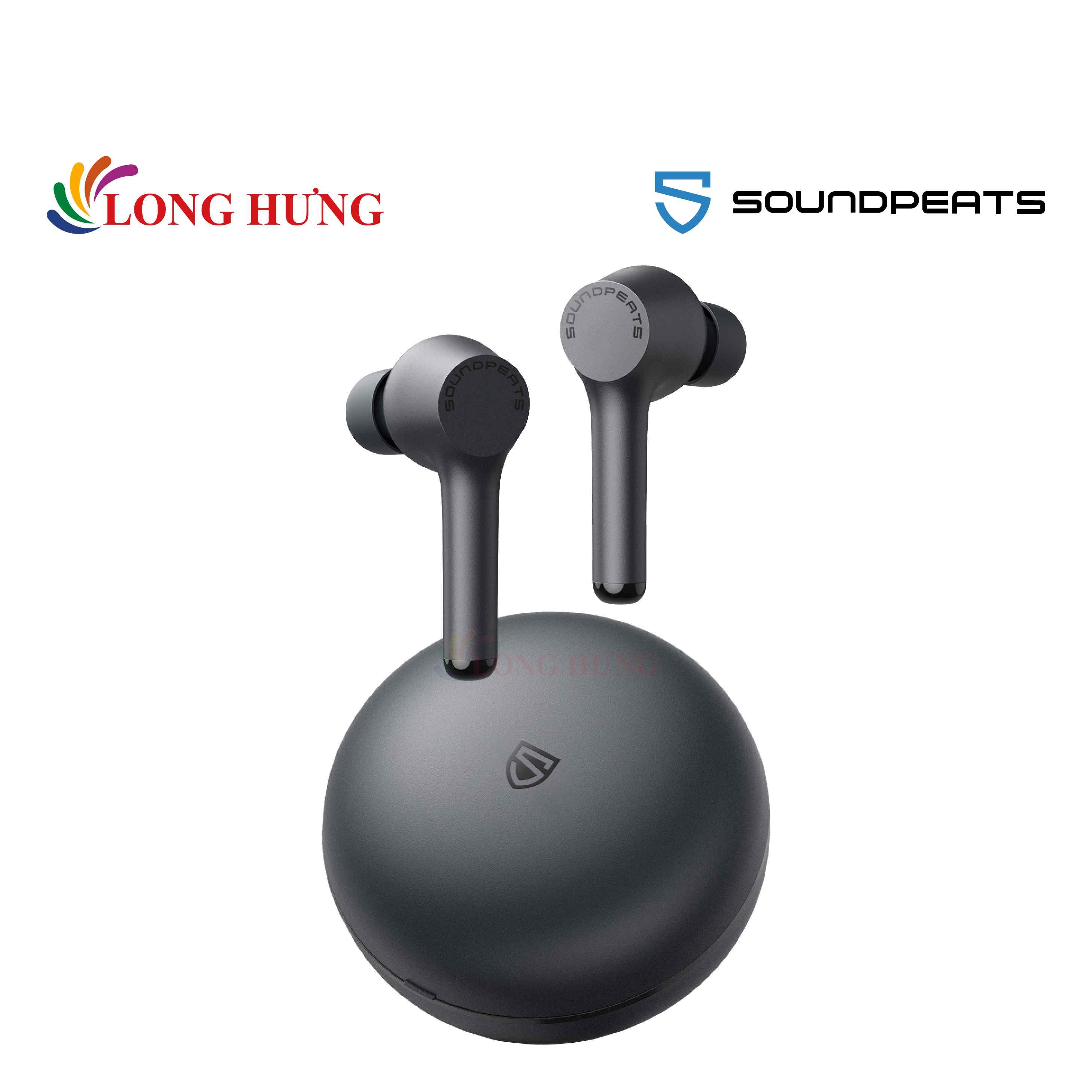 Tai nghe Bluetooth True Wireless Soundpeats Mac - Hàng chính hãng - Âm thanh tuyệt hảo Chuẩn chống nước IPX7 Kết nối Bluetooth 5.0 Chống ồn hiệu quả