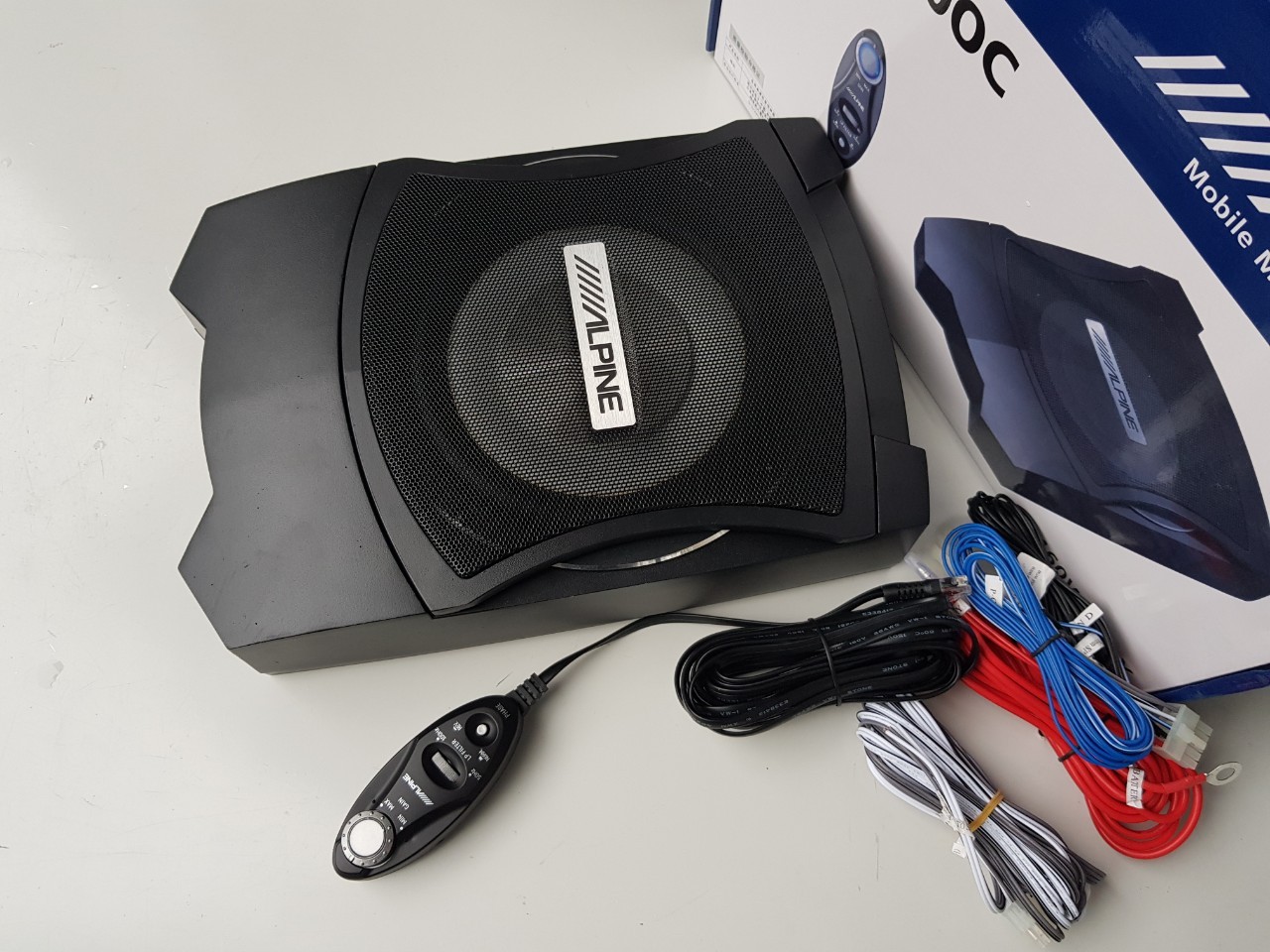 [Kho Hải Phòng] LOA SUB GẦM GHẾ Ô TÔ CAO CẤP - Loa Sub Siêu Trầm ALPINE PWE T080OC Bass 8 inch Để Gầm Ghế Ô Tô Xe Hơi