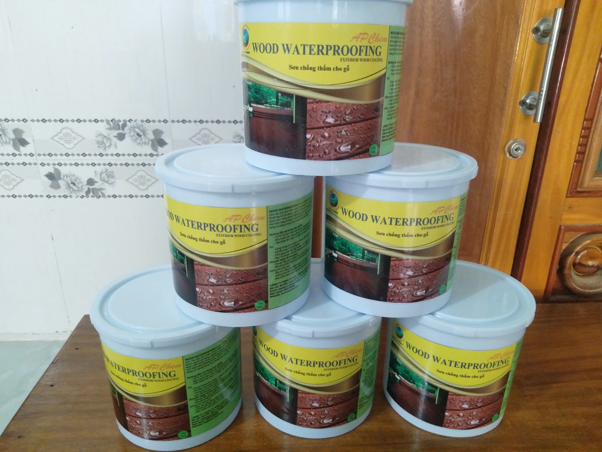 SƠN CHỐNG THẤM GỖ-Wood Waterproofing