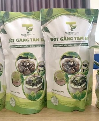 [COMBO 170K] 1kg bột thạch găng + túi lọc + hoa nhài + khuôn tạo hình + bột vôi