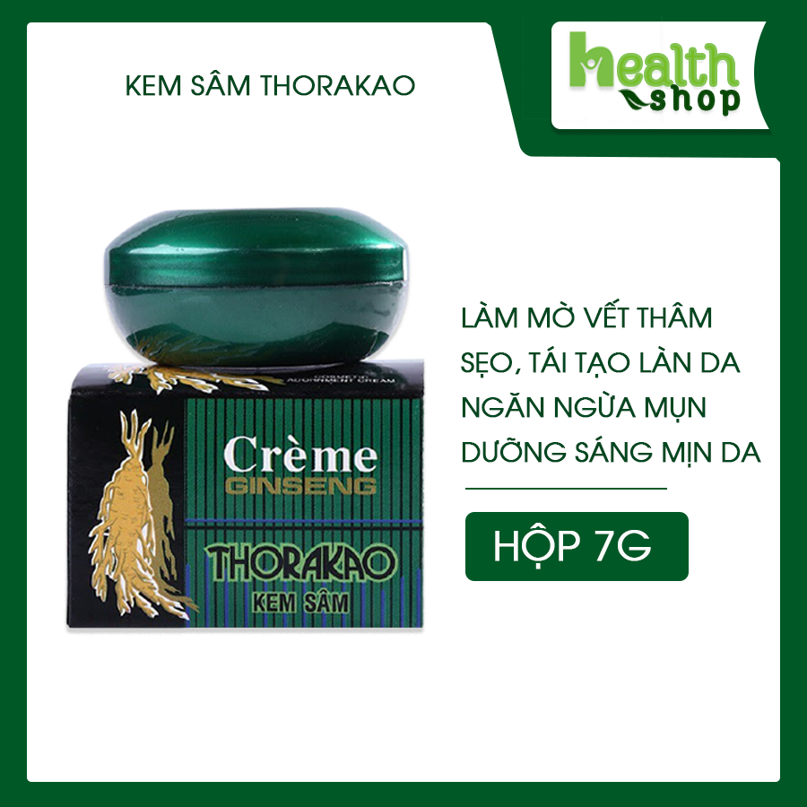 Kem sâm Thorakao 7G - Giúp da sáng mịn, tươi trẻ rạng ngời