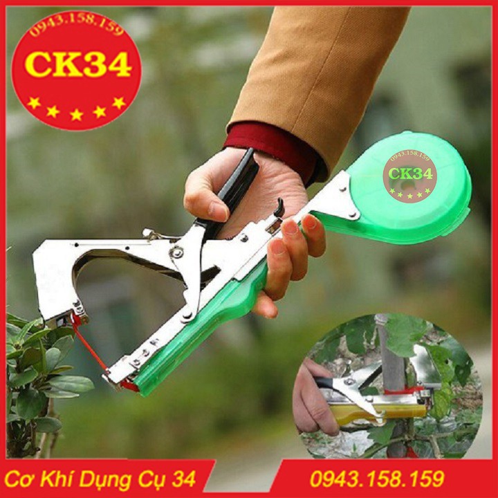 Kìm buộc cành tự động - Dụng cụ buộc chanh dây, nho, cà chua... Tiện Dụng