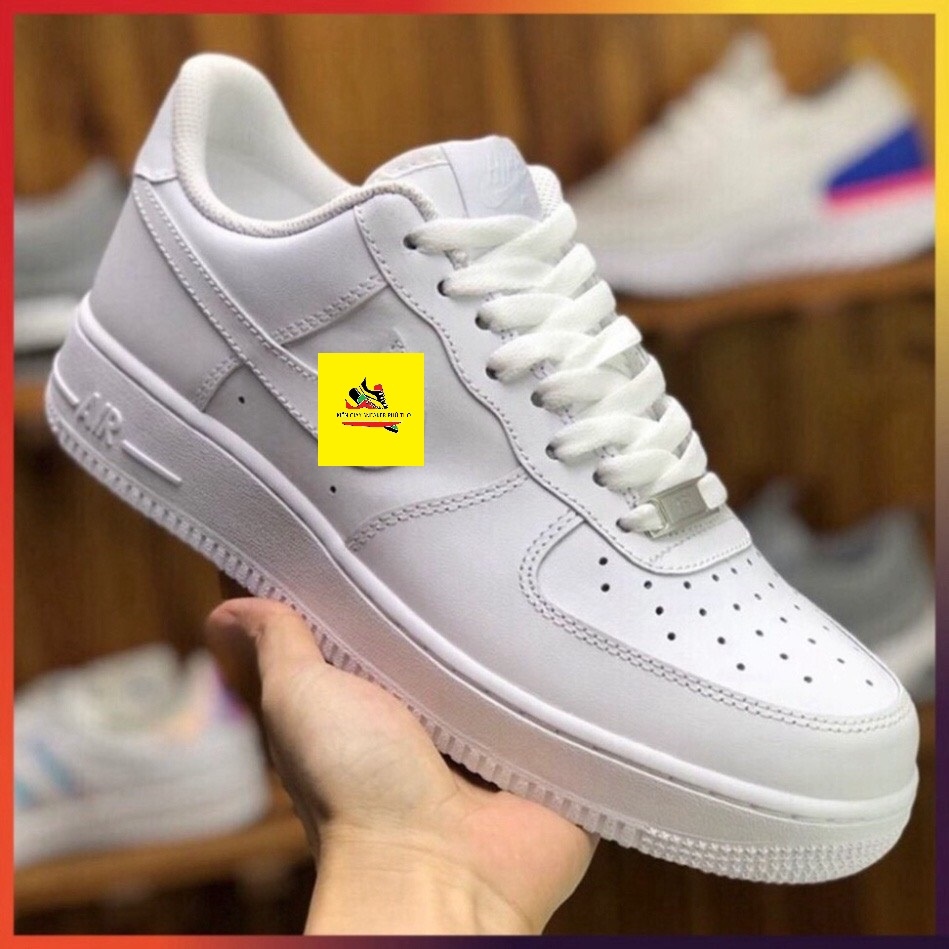 ▧◈✷  Giày thể thao AF1 Trắng Giày sneaker air force 1 trắng full nam nữ siêu hot dễ phối đồ tặng FullBoxBill