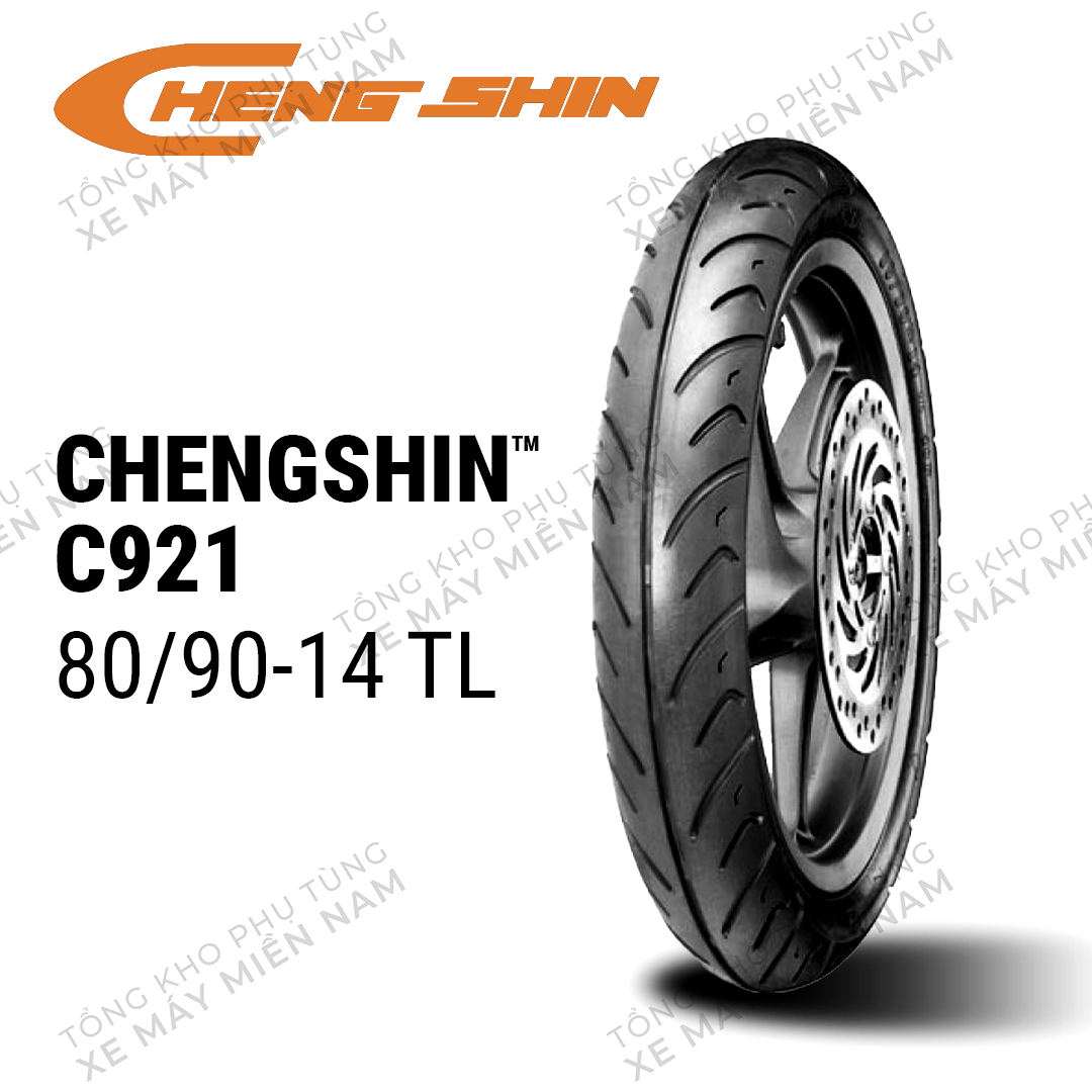 Vỏ xe CHENGSHIN C921 80/90-14 TL