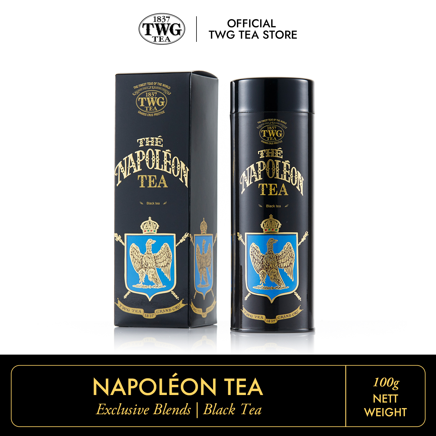 Trà TWG Tea - Napoleon Tea (20g/100g) | Trà Đen