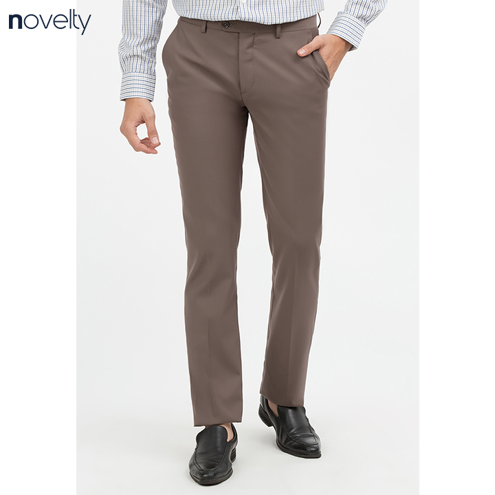 Quần tây Novelty 0ply regular fit màu nhạt NQTMMDMPRR1801400